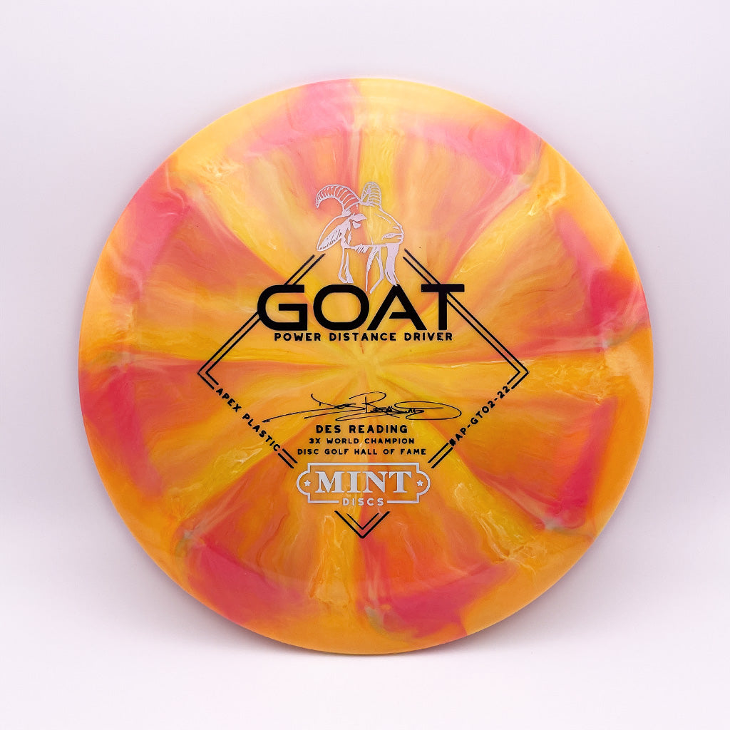 Mint Discs Swirly Apex Goat - Des Reading 3X Signature Series