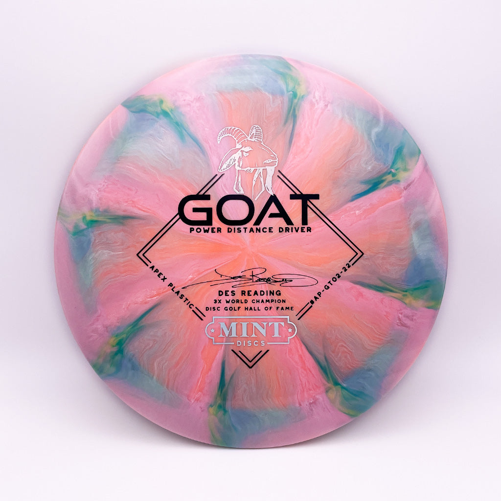 Mint Discs Swirly Apex Goat - Des Reading 3X Signature Series