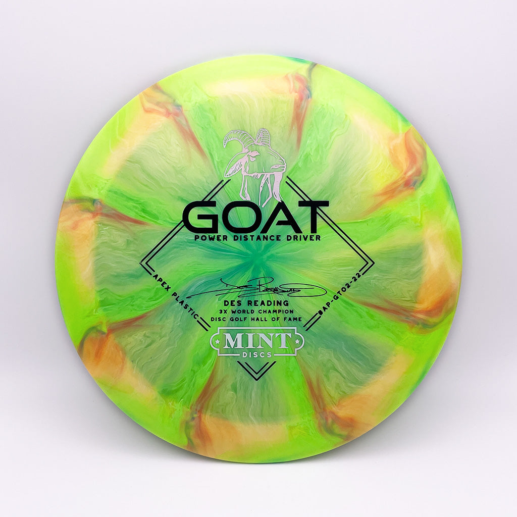 Mint Discs Swirly Apex Goat - Des Reading 3X Signature Series