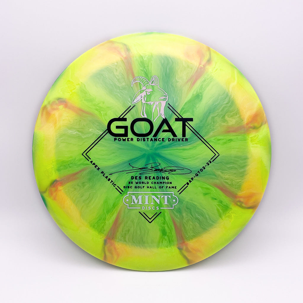 Mint Discs Swirly Apex Goat - Des Reading 3X Signature Series