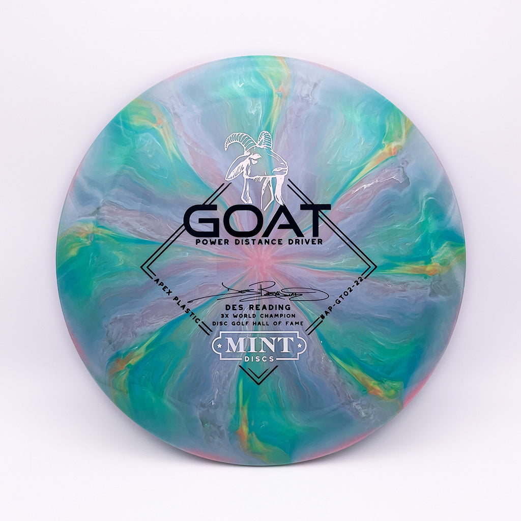 Mint Discs Swirly Apex Goat - Des Reading 3X Signature Series