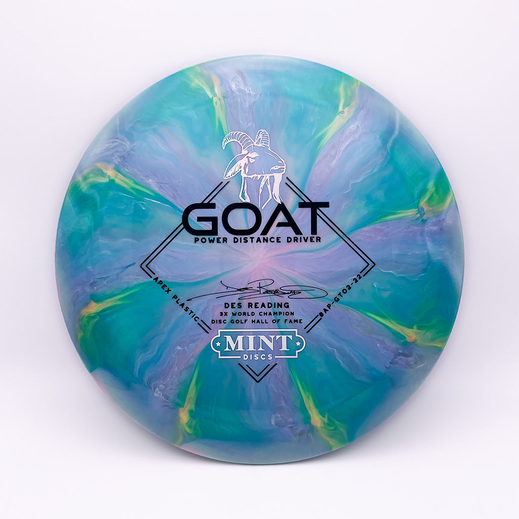 Mint Discs Swirly Apex Goat - Des Reading 3X Signature Series