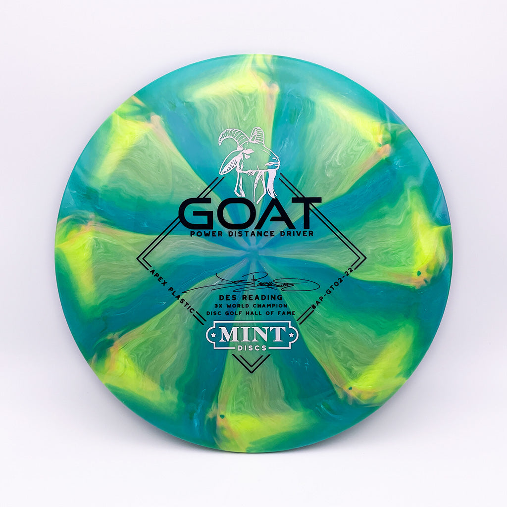 Mint Discs Swirly Apex Goat - Des Reading 3X Signature Series