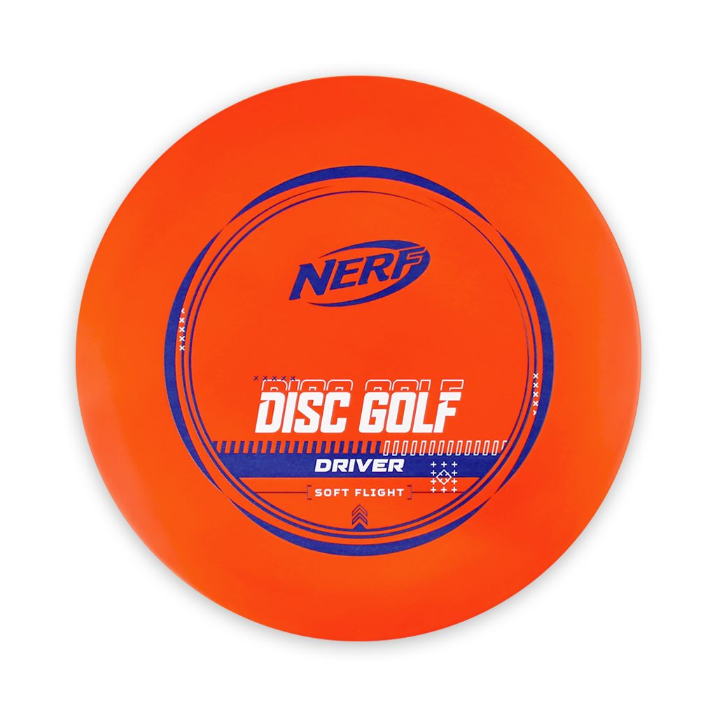 Nerf Soft Flight Disc Golf Driver
