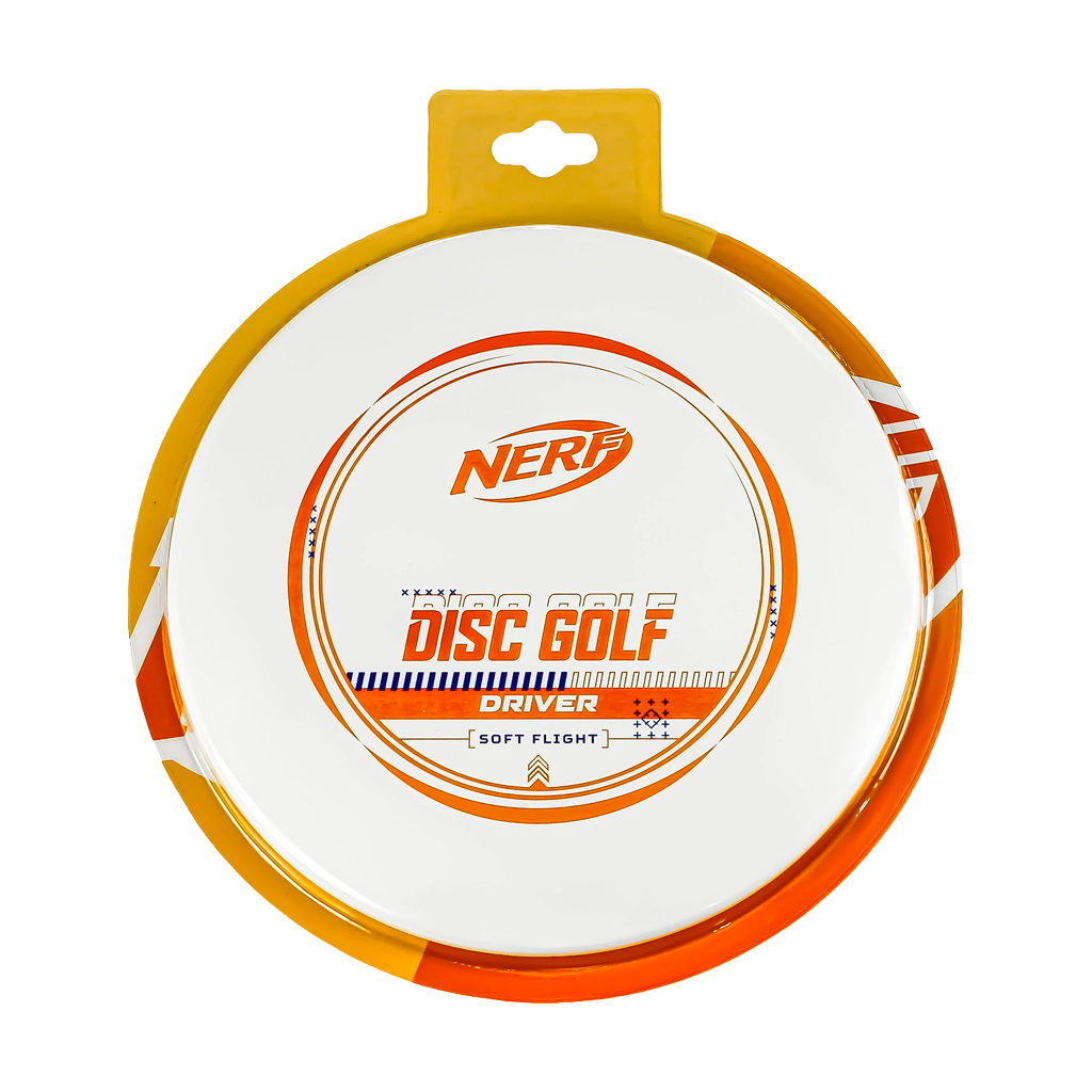 Nerf Soft Flight Disc Golf Driver