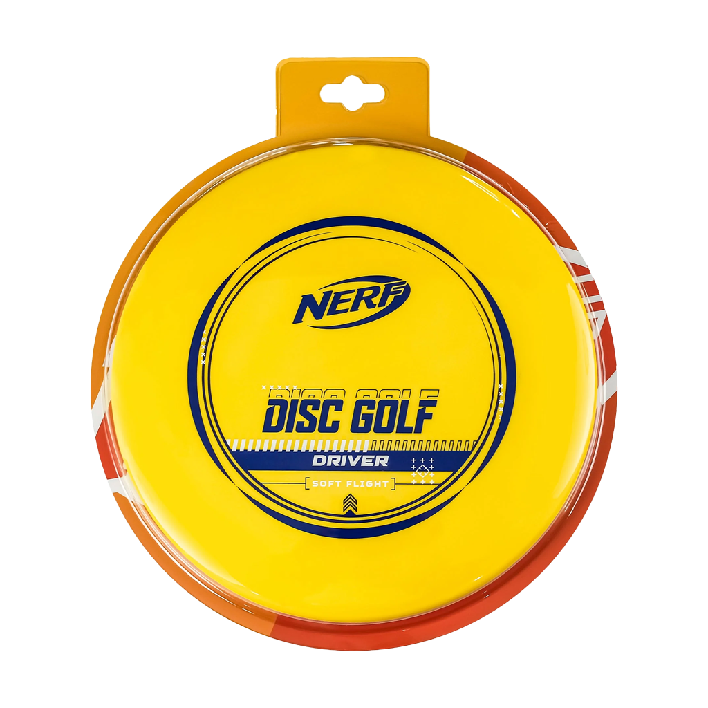Nerf Soft Flight Disc Golf Driver