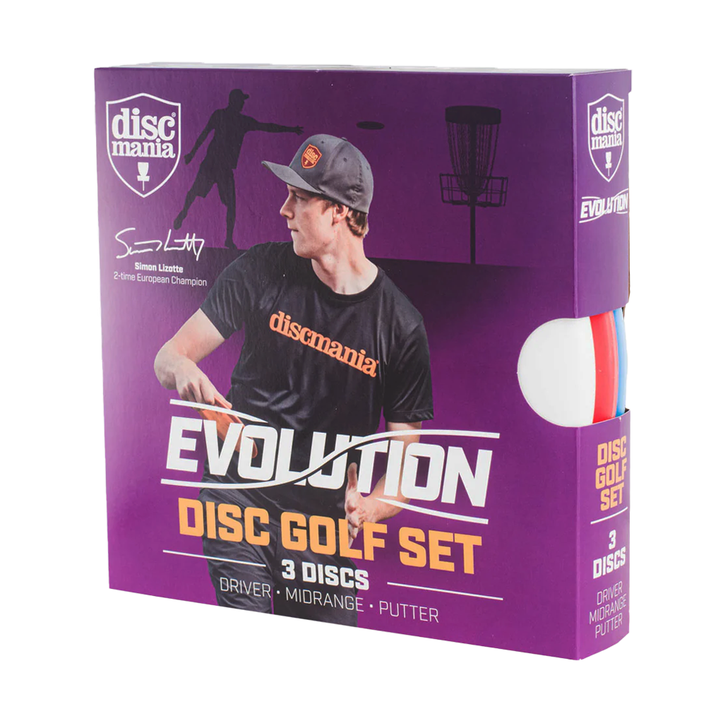 Discmania Evolution Disc Golf Starter Set