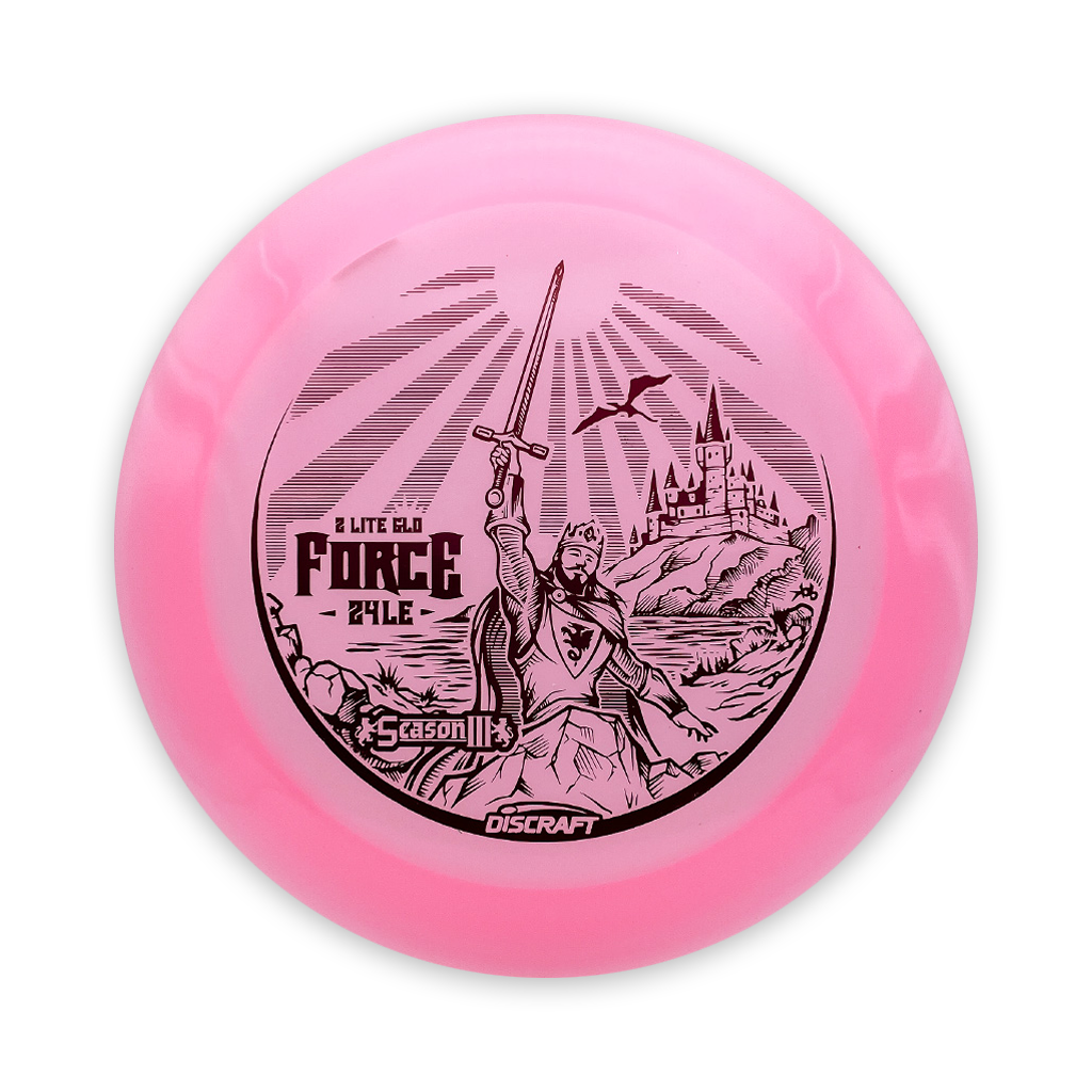 Ledgestone 2024 Discraft Z Lite Glow Force