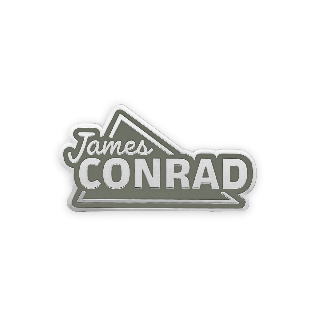 James Conrad Enamel Pin