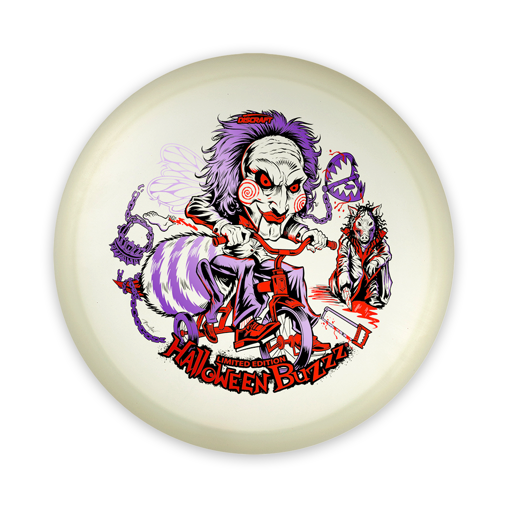 Discraft 2026 Halloween Tri-Foil Mega Glo Buzzz