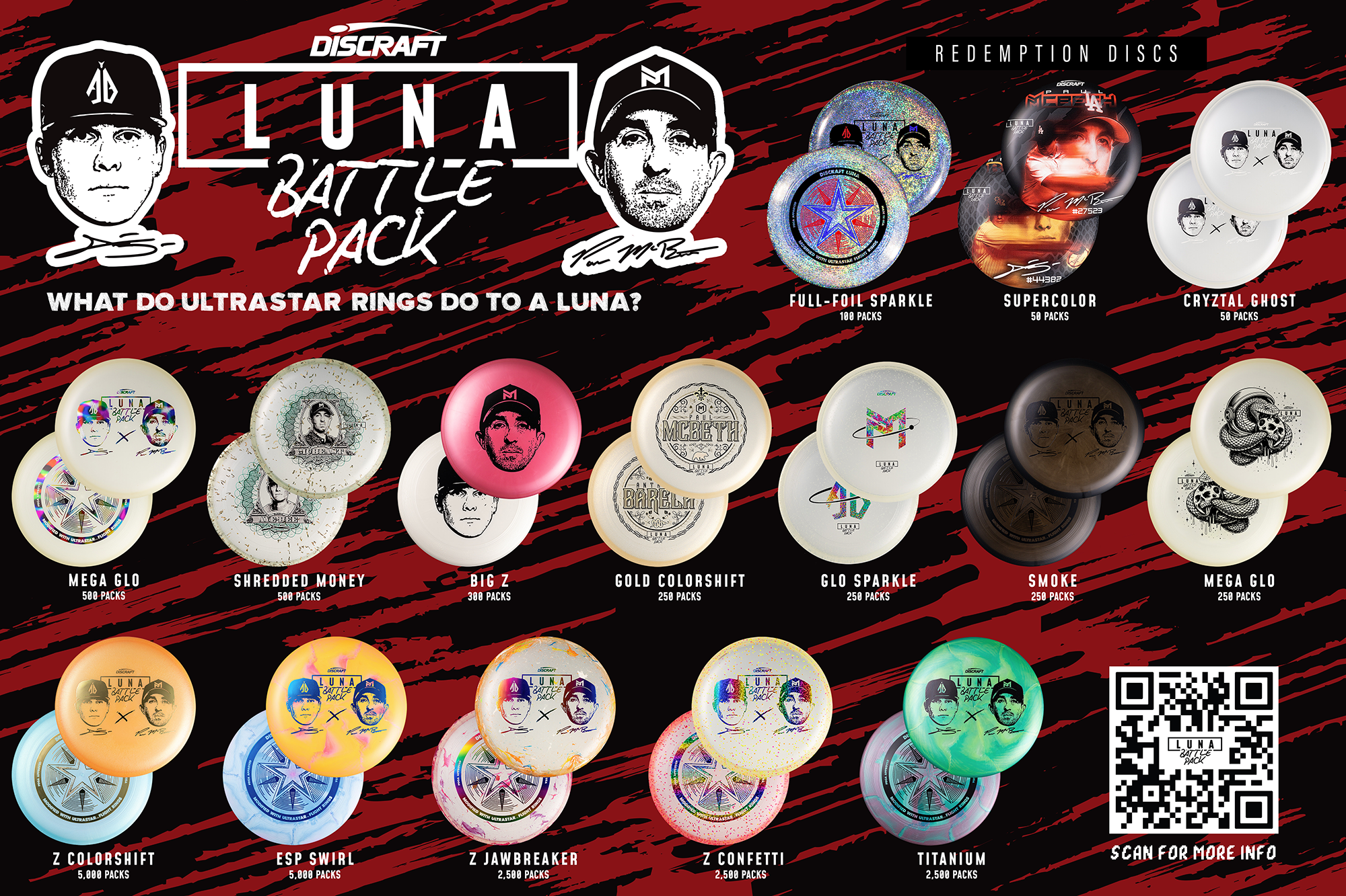 Luna Battle Packs come in limited availability. 
