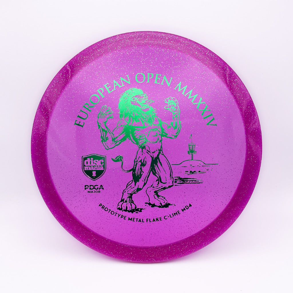 Discmania 2024 European Open Prototype Metal Flake C-Line MD4