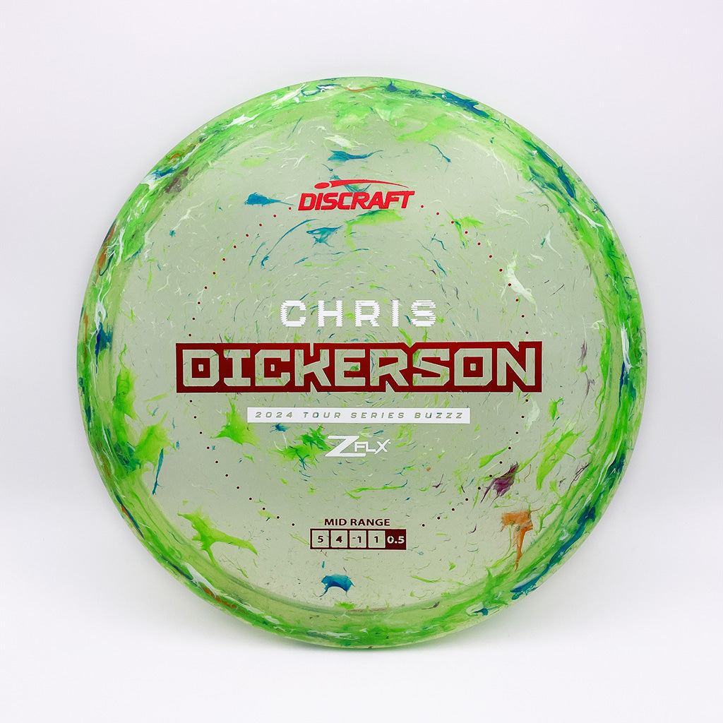 Discraft Jawbreaker Z FLX Buzzz - Chris Dickerson 2024 Tour Series