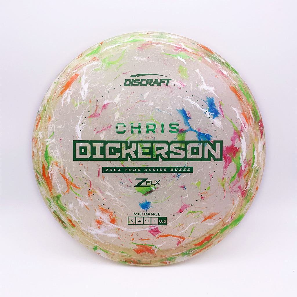 Discraft Jawbreaker Z FLX Buzzz - Chris Dickerson 2024 Tour Series