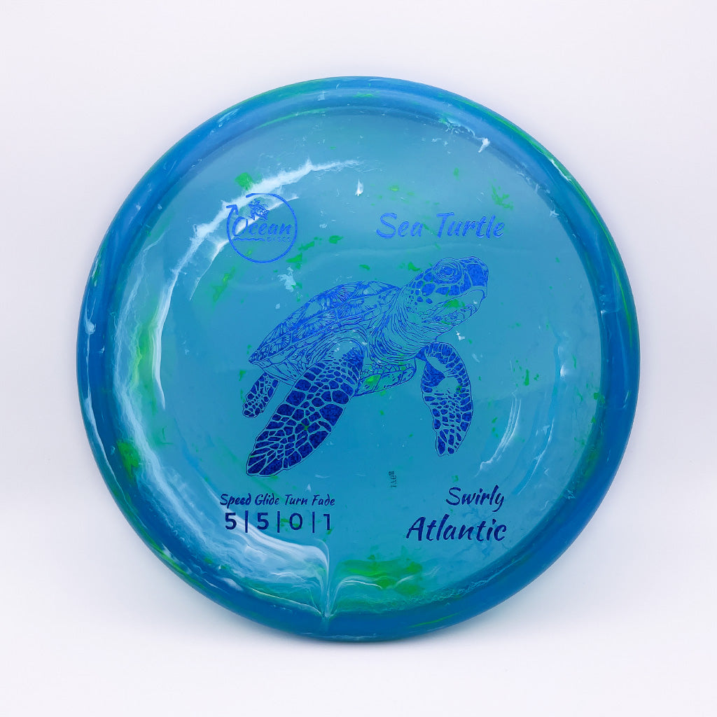 Ocean Discs Swirly Atlantic Turtle Midrange