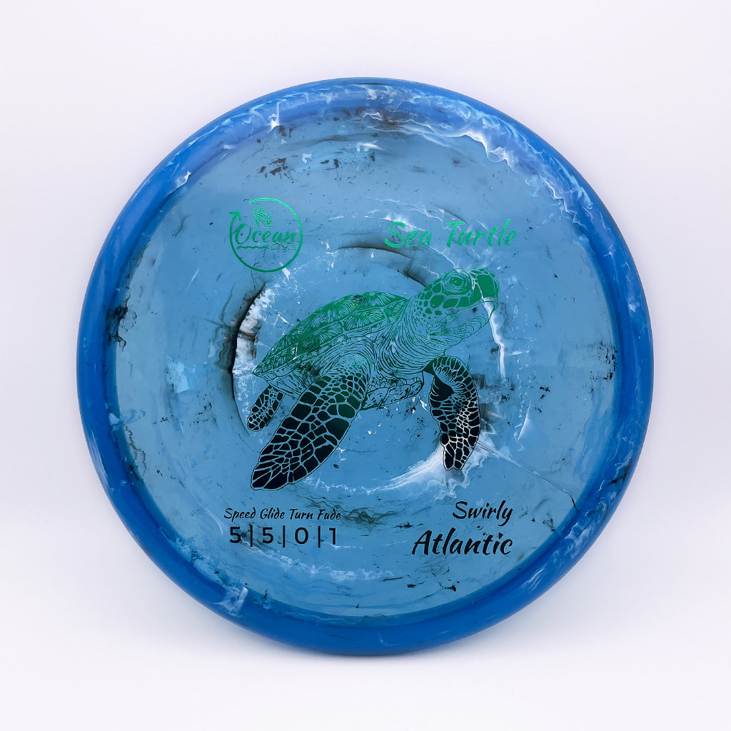 Ocean Discs Swirly Atlantic Turtle Midrange