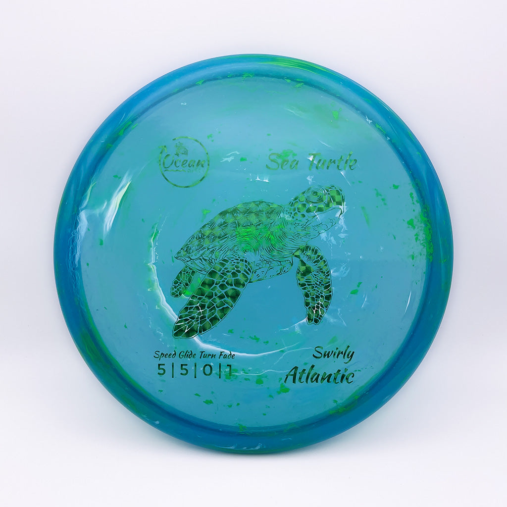 Ocean Discs Swirly Atlantic Turtle Midrange