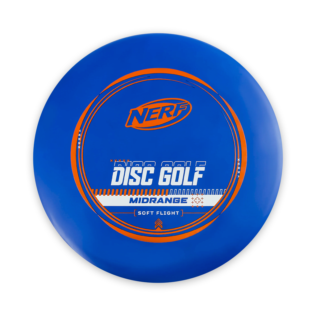 Nerf Soft Flight Disc Golf Midrange