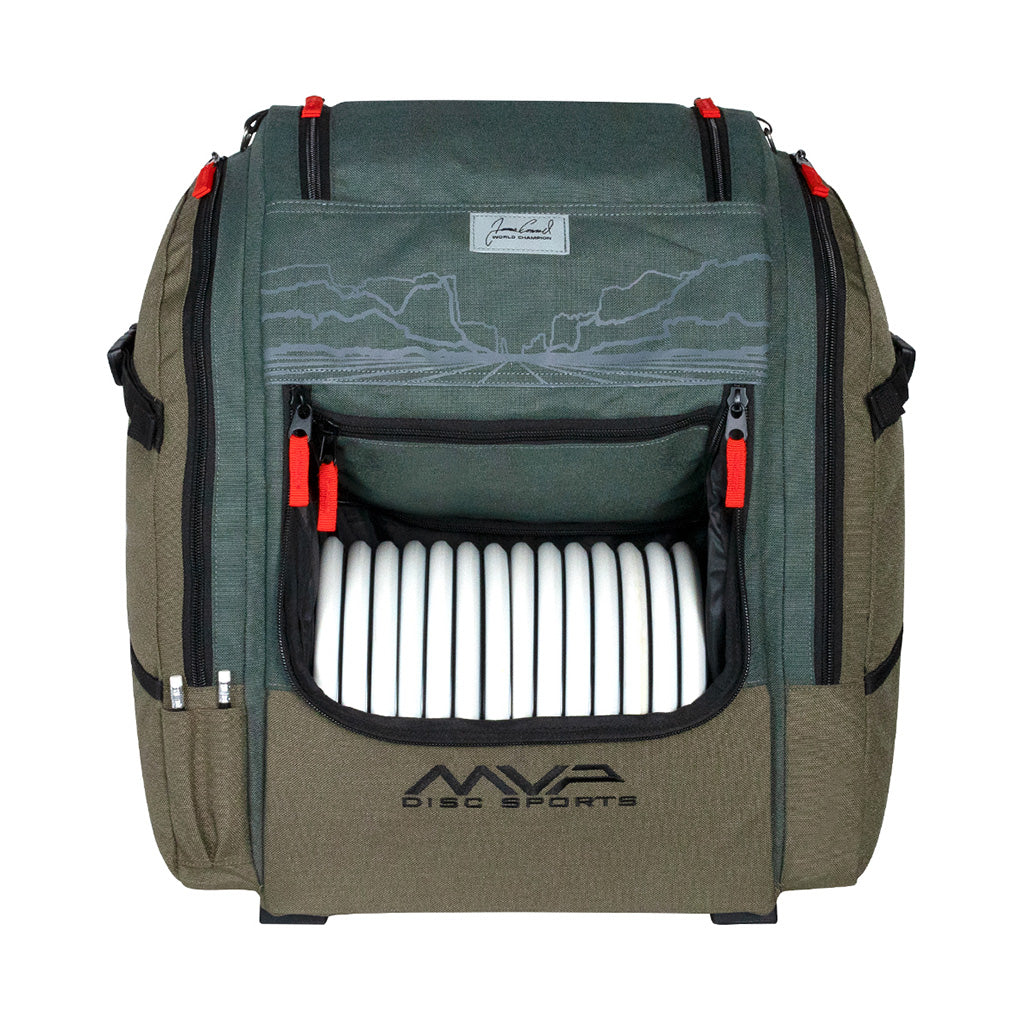 MVP James Conrad Signature Voyager Pro Disc Golf Backpack