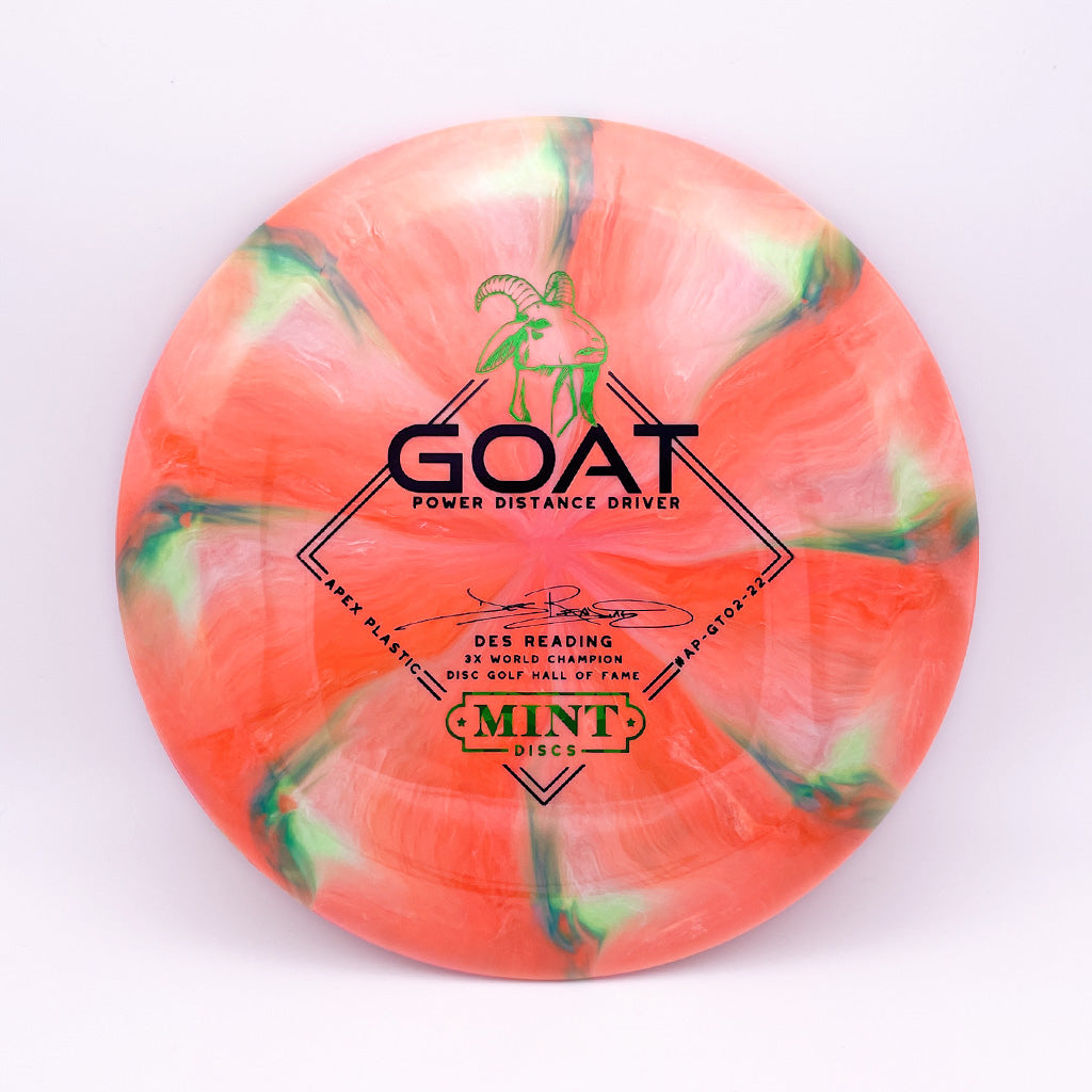 Mint Discs Swirly Apex Goat [Des Reading 3X World Champion]