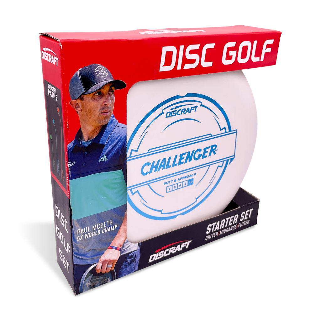 Discraft Disc Golf Starter Set For Beginners