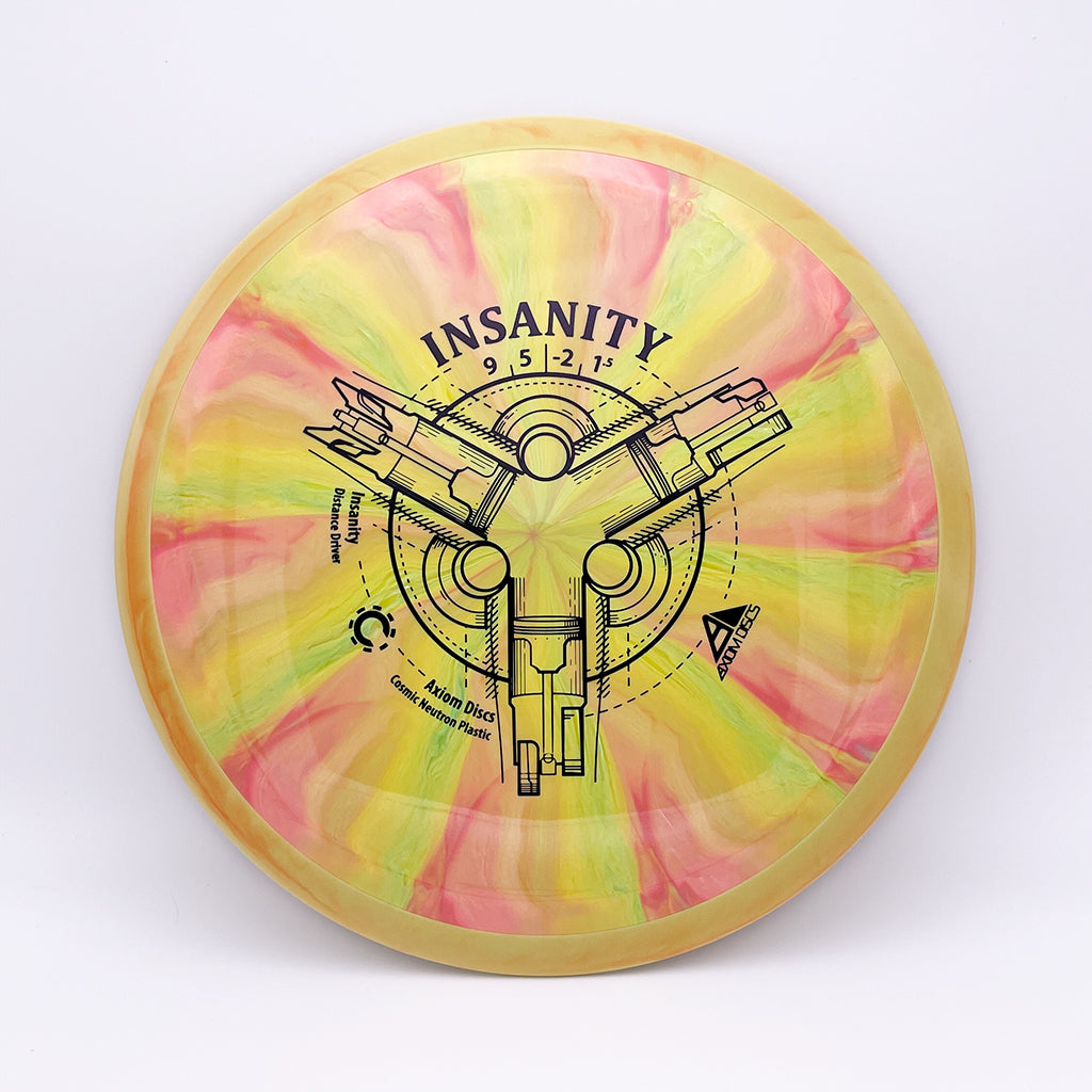 Axiom Discs Cosmic Neutron Insanity