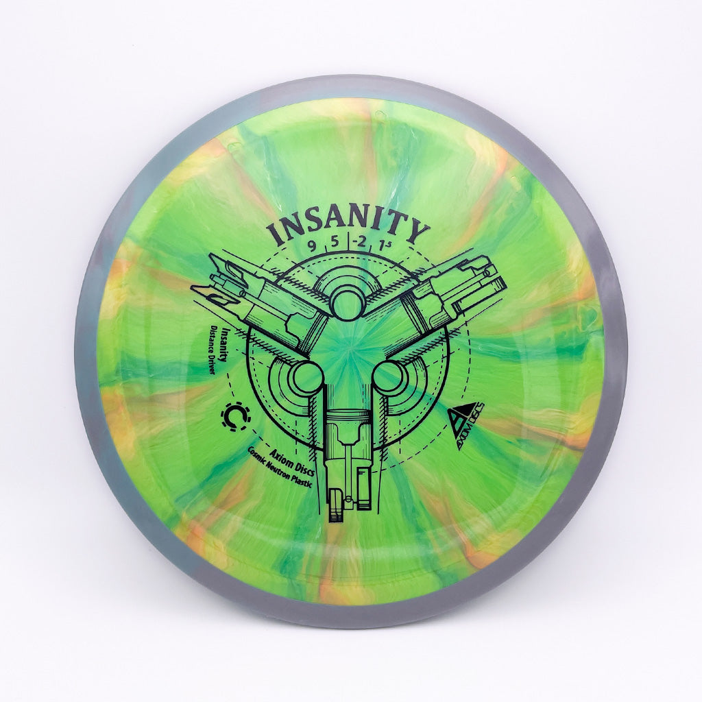 Axiom Discs Cosmic Neutron Insanity