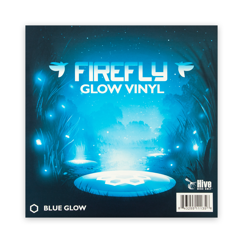Hive Disc Golf Firefly Glow Vinyl Stickers