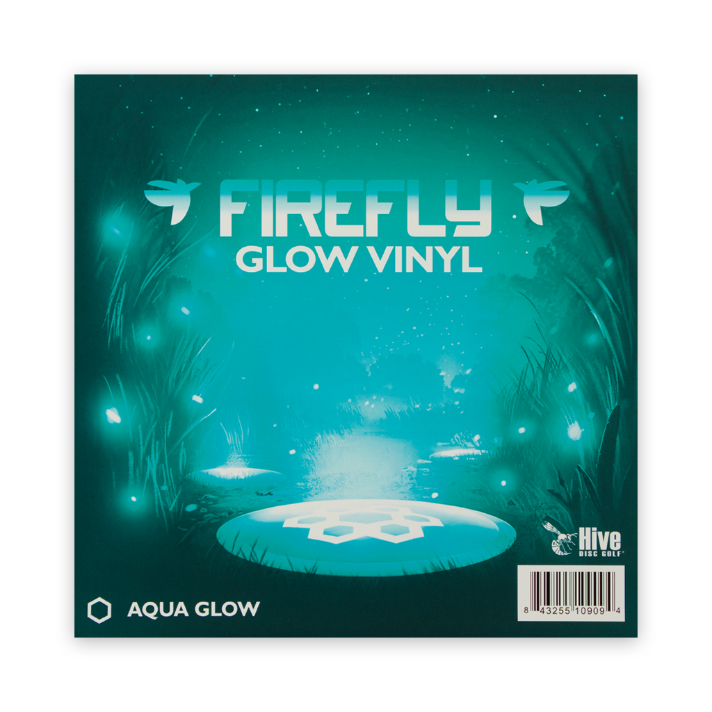 Hive Disc Golf Firefly Glow Vinyl Stickers