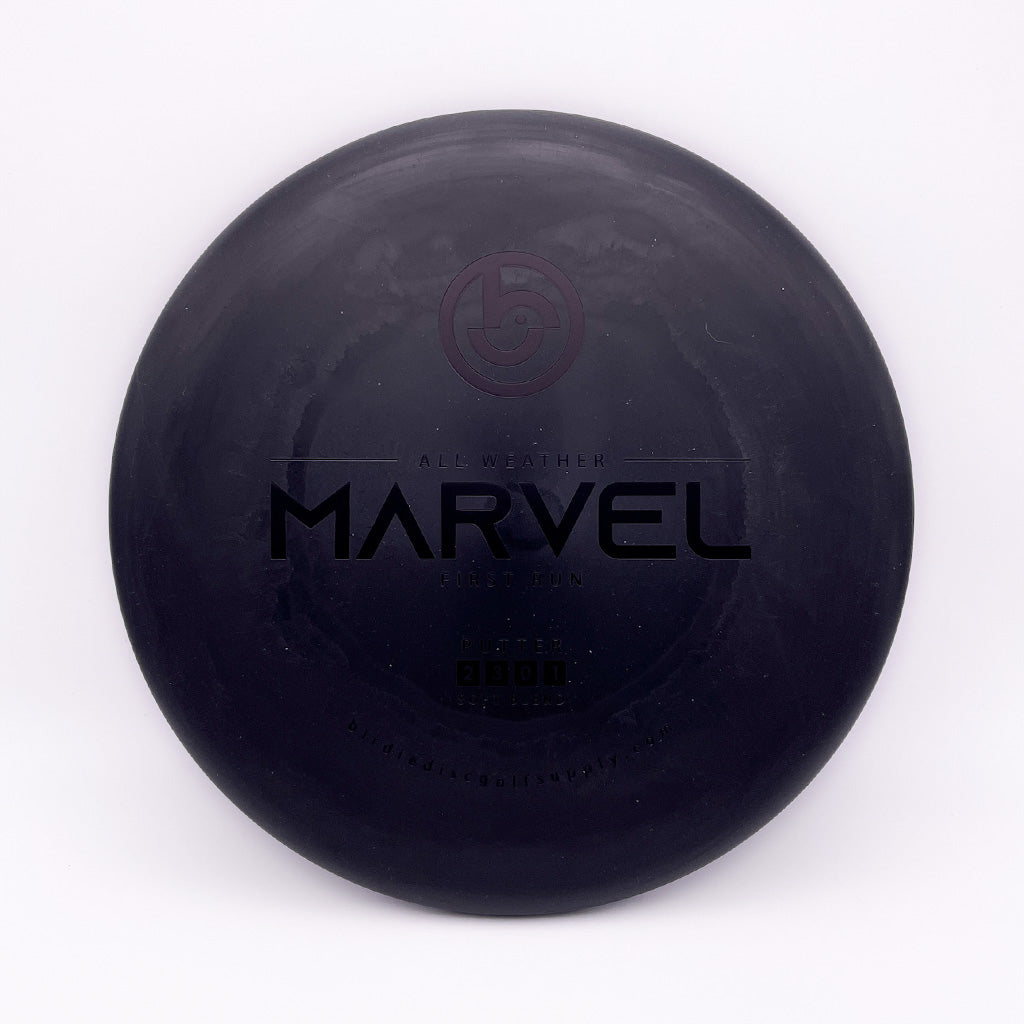 Birdie Disc Golf Supply Soft Blend Marvel - First Run Blackout