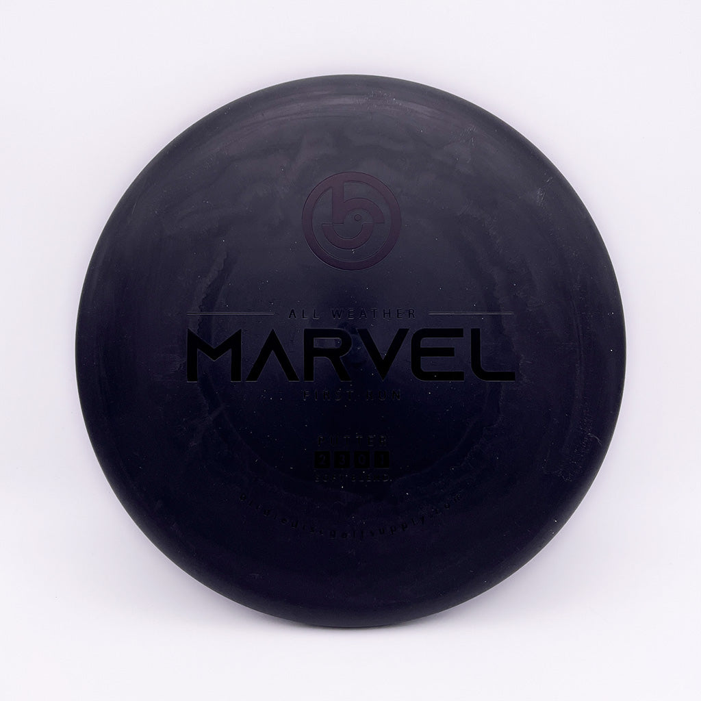 Birdie Disc Golf Supply Soft Blend Marvel - First Run Blackout