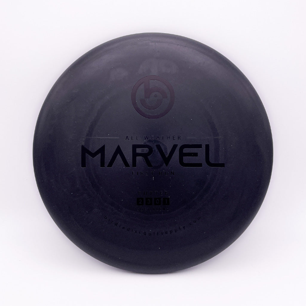 Birdie Disc Golf Supply Soft Blend Marvel - First Run Blackout